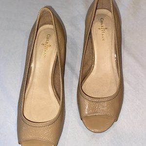 Cole Haan Nude Mini Wedge